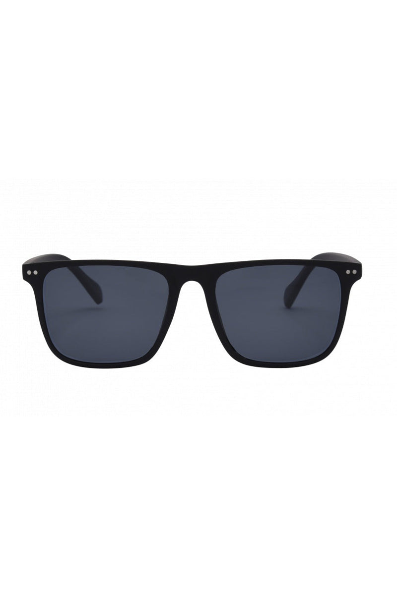 I-SEA - Dax with Black Frame and Smoke Polarized Lenses