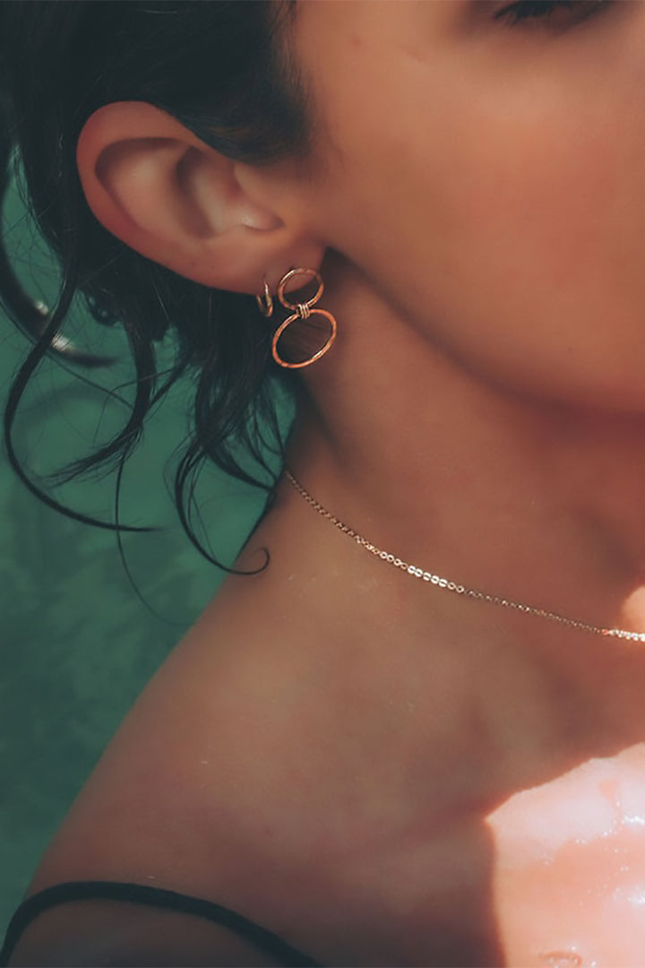 In Situ Jewelry - Soleil Earrings in Gold