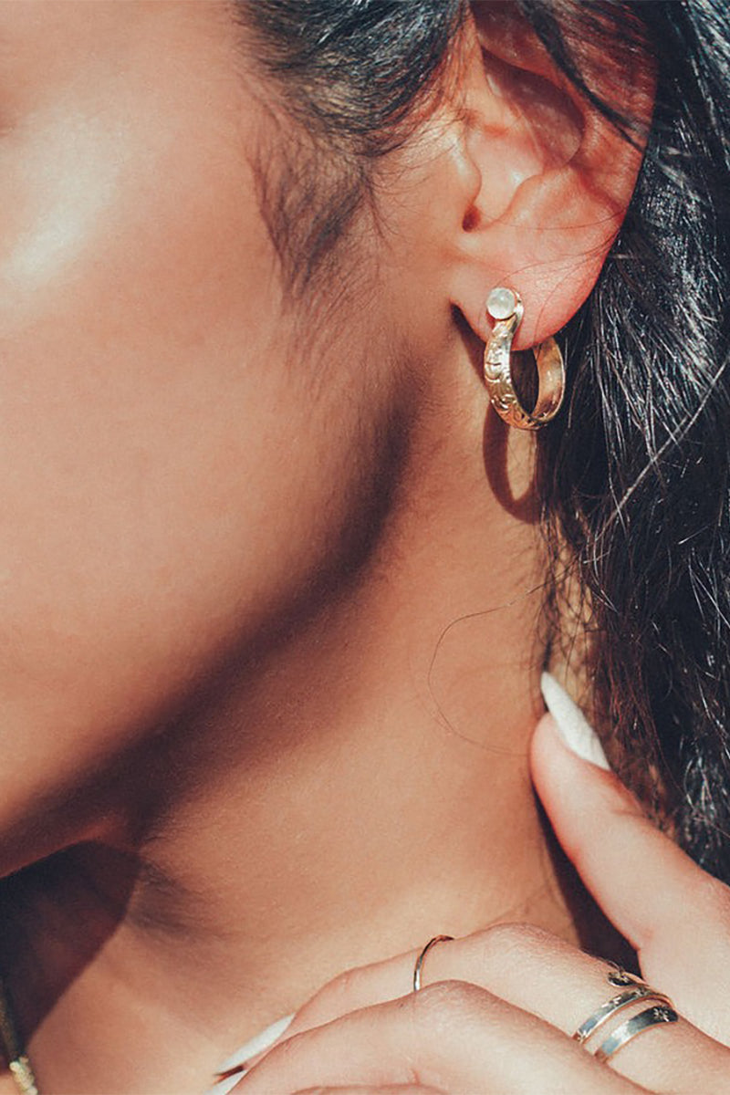 In Situ Jewelry - Mojave Hoop Earrings