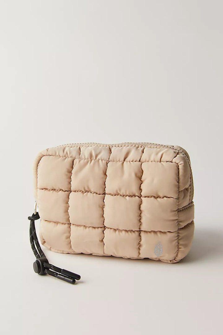 Free People Movement - Quilted Mini Case in Off White