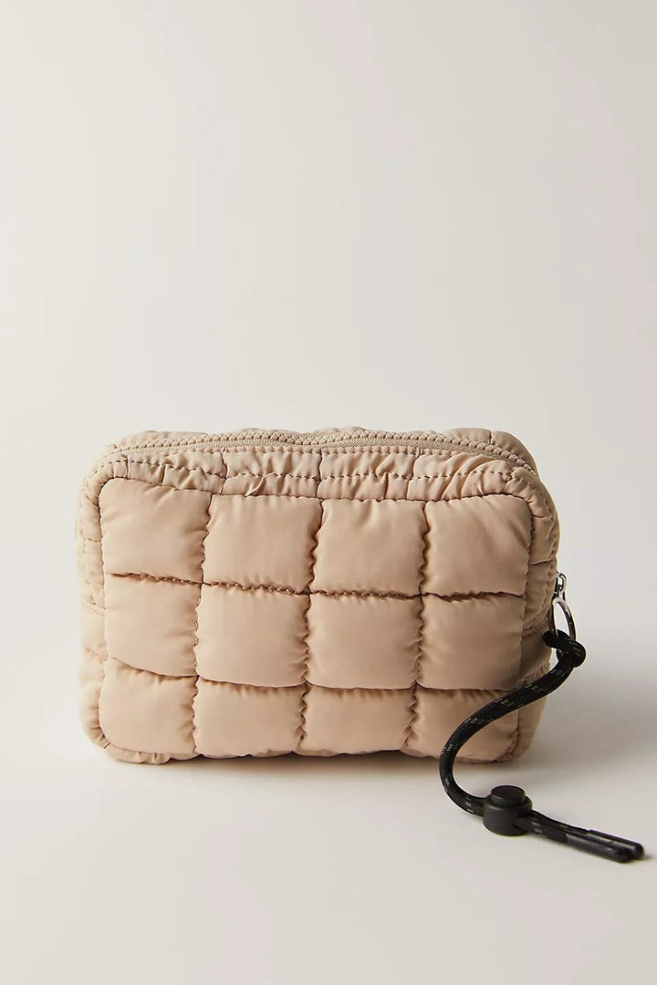 Free People Movement - Quilted Mini Case in Off White