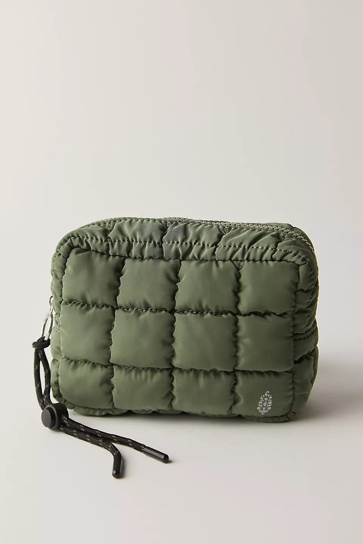 Free People Movement - Quilted Mini Case in Washed Sage