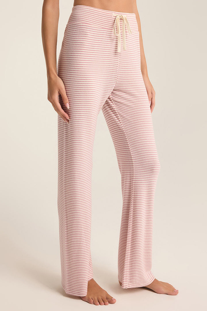 Z Supply - In The Clouds Stripe Pant in Lilac Punch