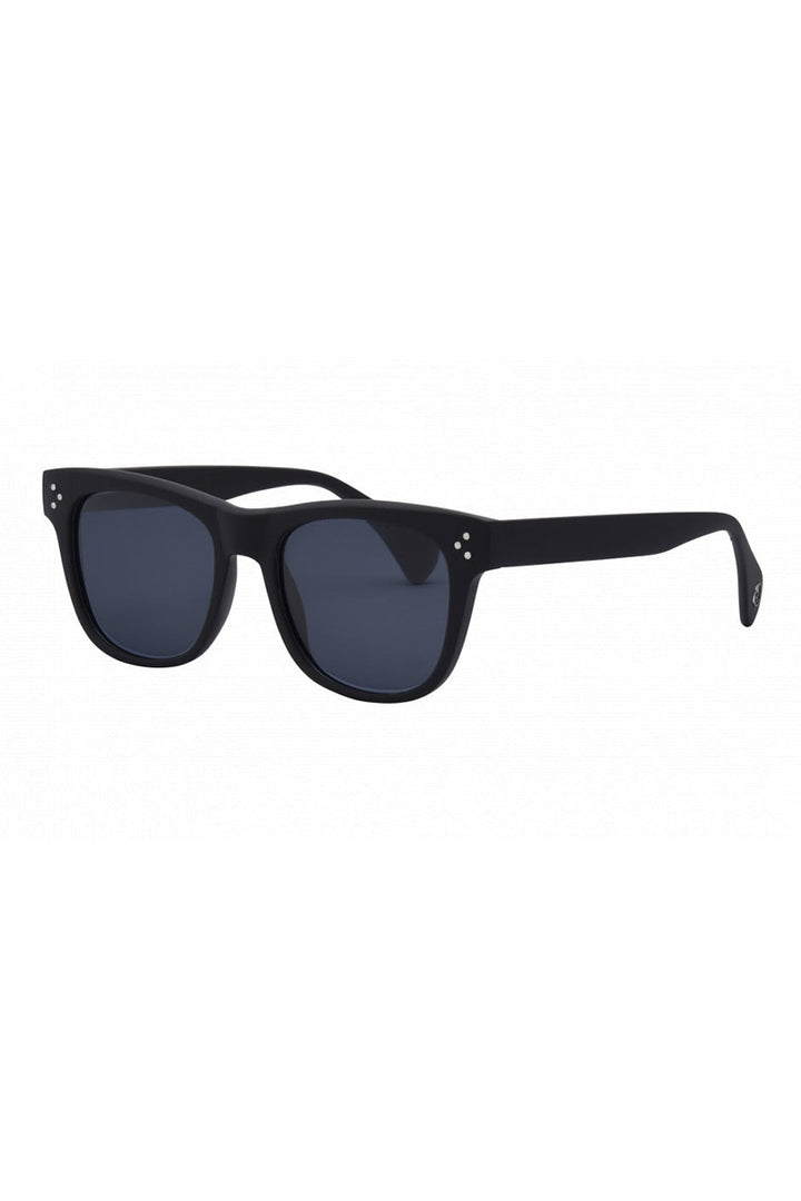 I-SEA - Liam in Black Frame with Smoke Polarized Lenses