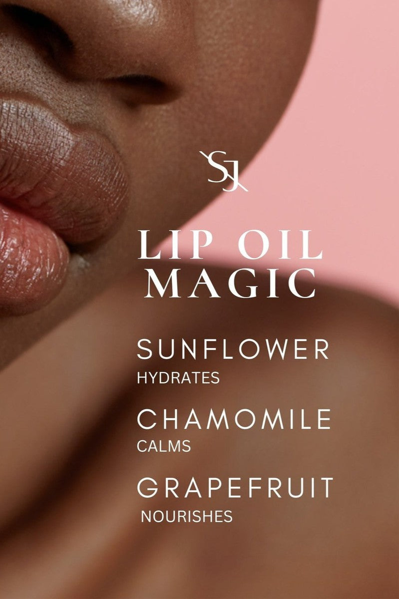 SAINT JANE - Luxury Lip Oil - Hydrating Vitamin C, Chamomile and Aloe in Elixir