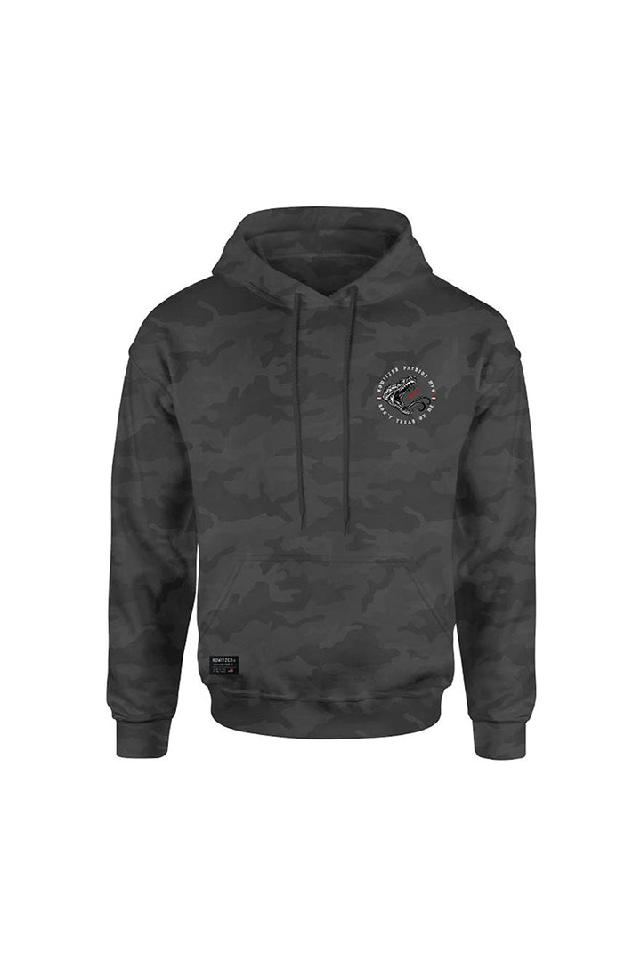 HOWITZER - Tread Pullover Hood in Black Camo