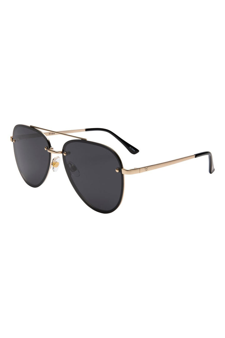 I-SEA - River in Gold Frames with Smoke Lenses