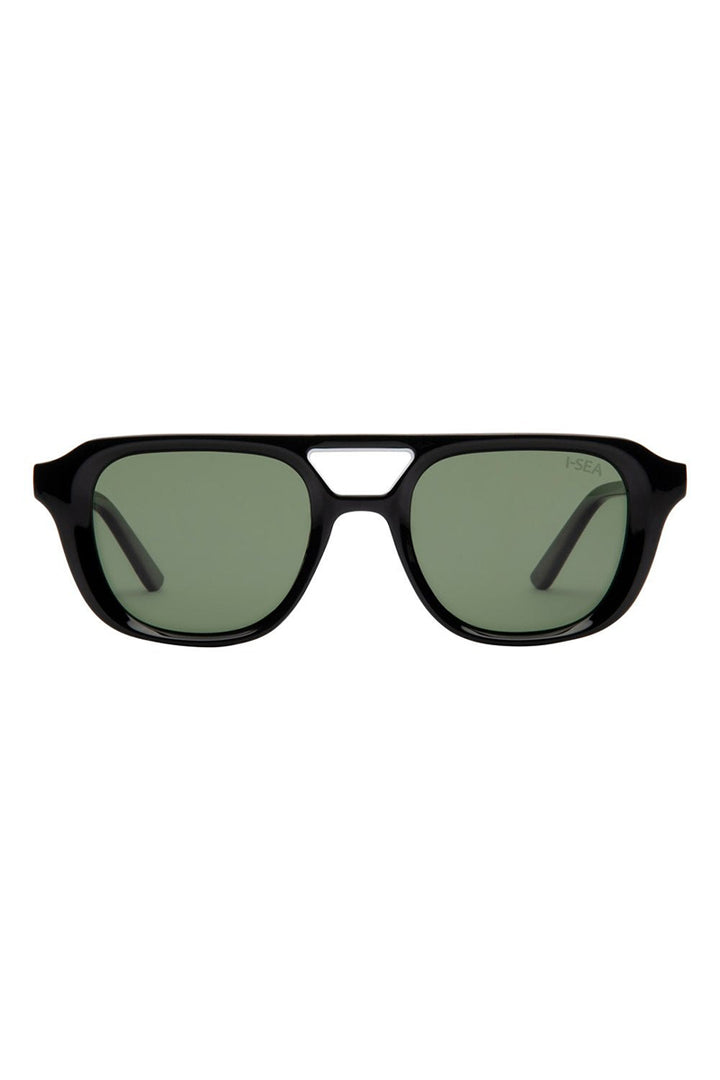 I-SEA - Ruby with Ink Frame and Green Polarized Lenses