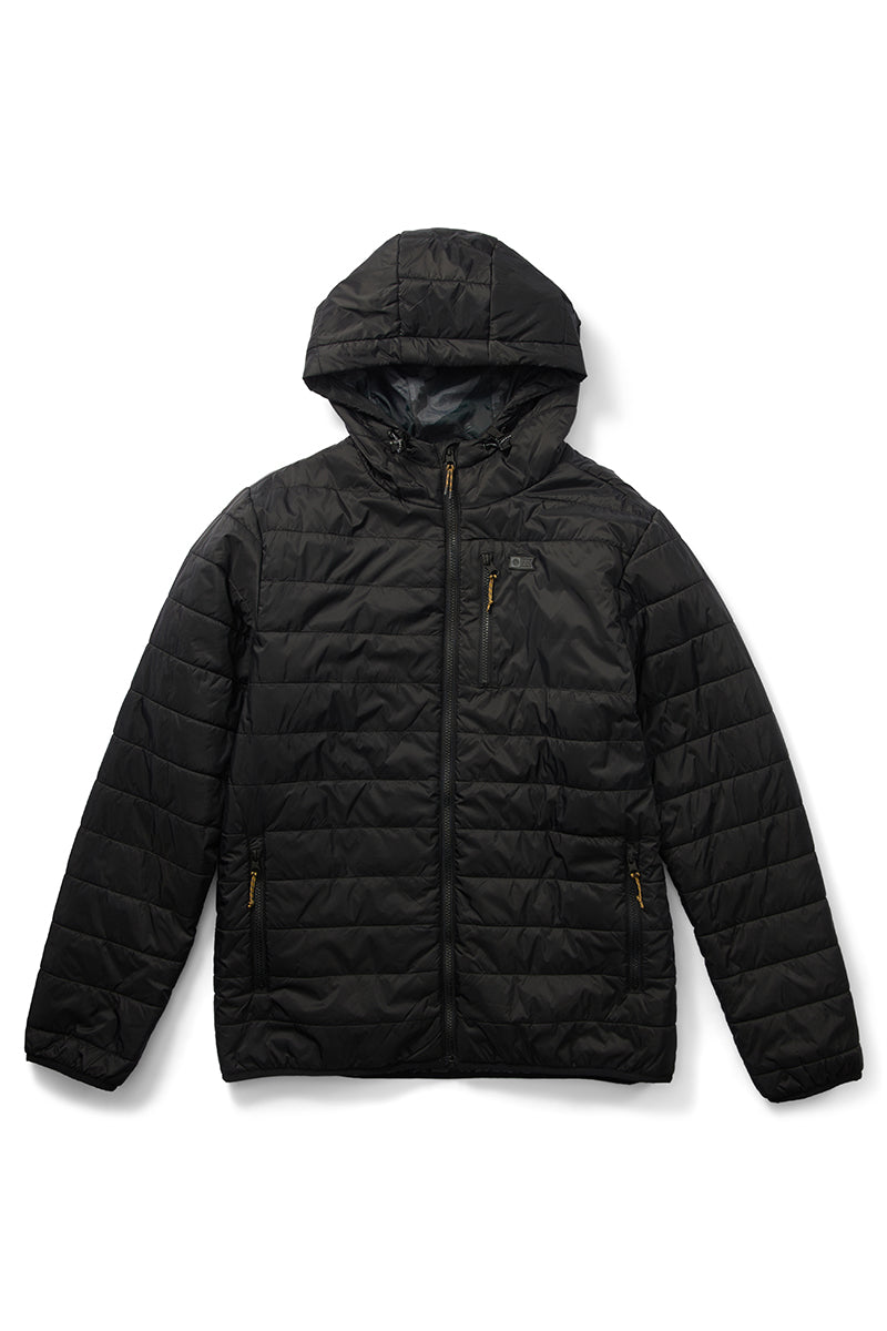 Salty Crew - Barrier 2.0 Puff Jacket in Black