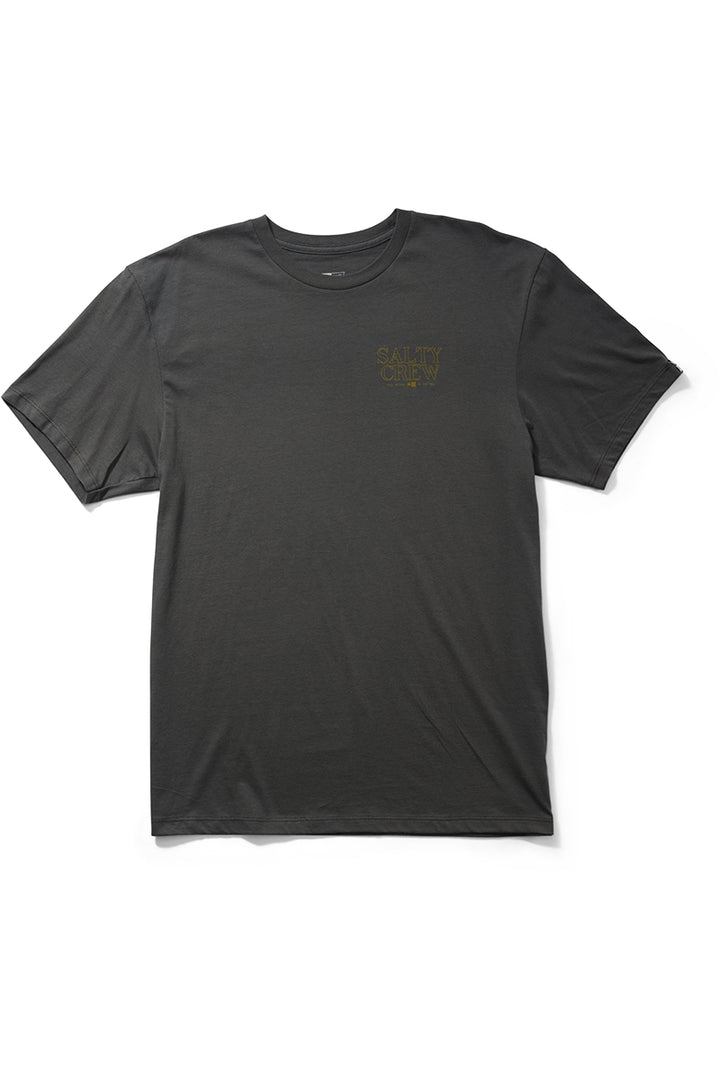 Salty Crew - Brother Bruce Short Sleeve Premium Tee in Charcoal