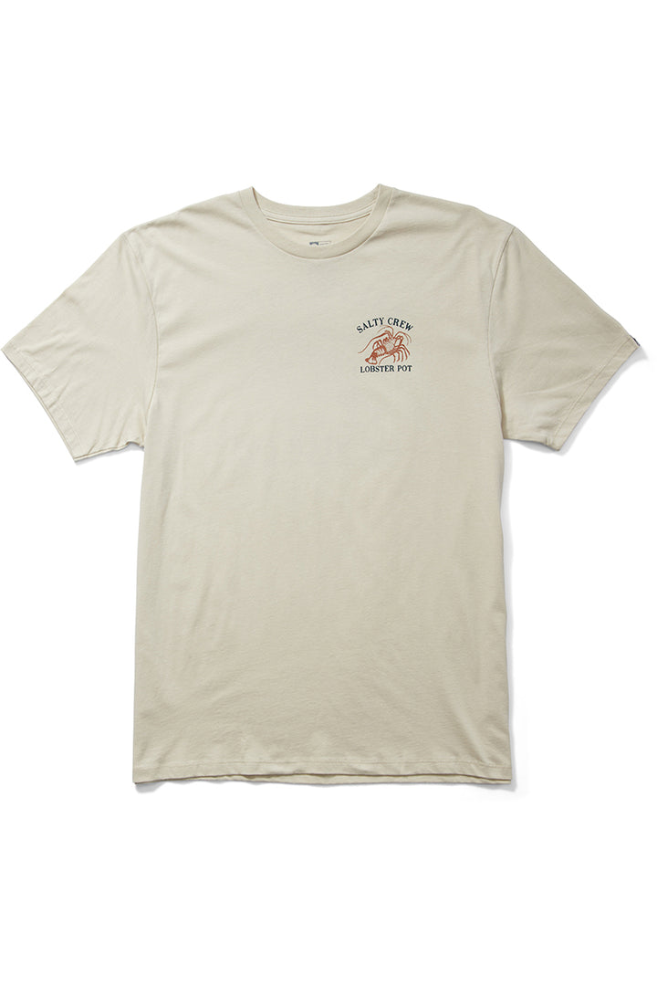 Salty Crew - Lobster Pot Short Sleeve Premium Tee in Bone