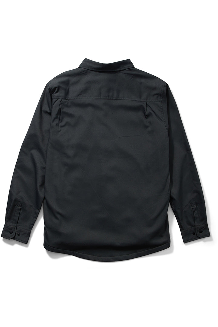 Salty Crew - Fathom Tech Shacket in Charcoal