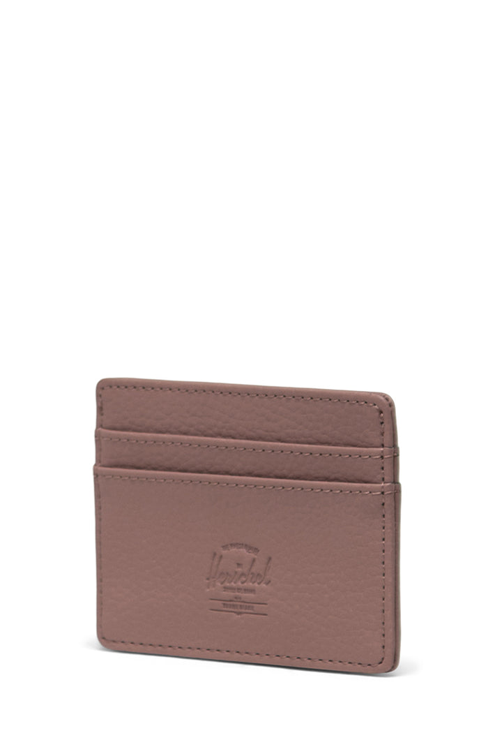 Herschel - Charlie Cardholder Wallet | Vegan Leather in Ash Rose