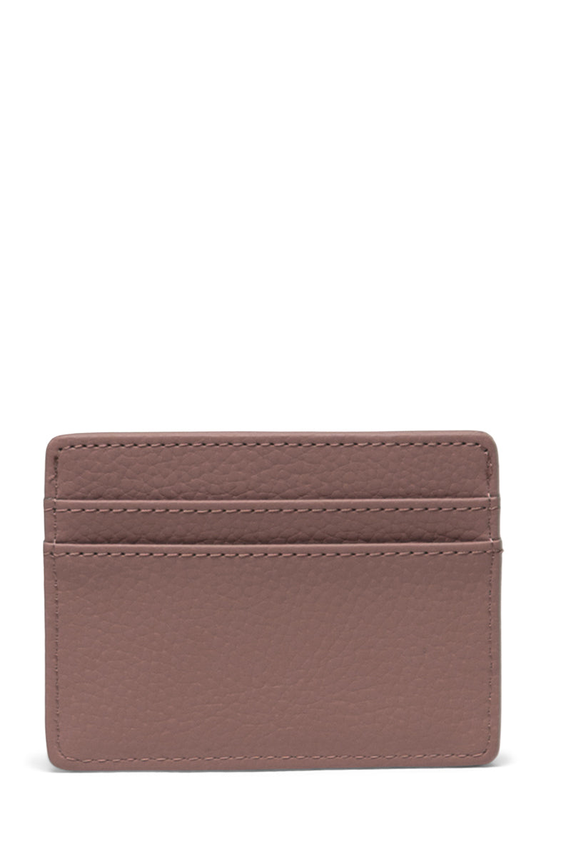 Herschel - Charlie Cardholder Wallet | Vegan Leather in Ash Rose