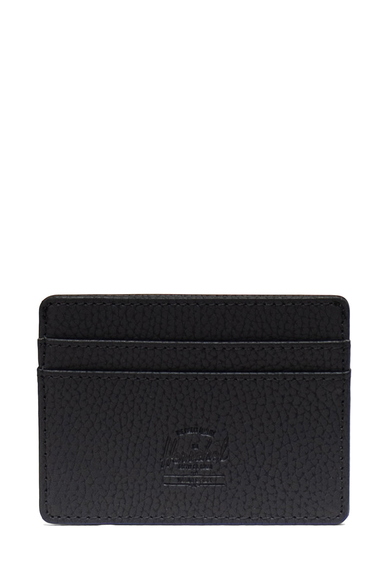 Herschel - Charlie Cardholder Wallet | Vegan Leather in Black