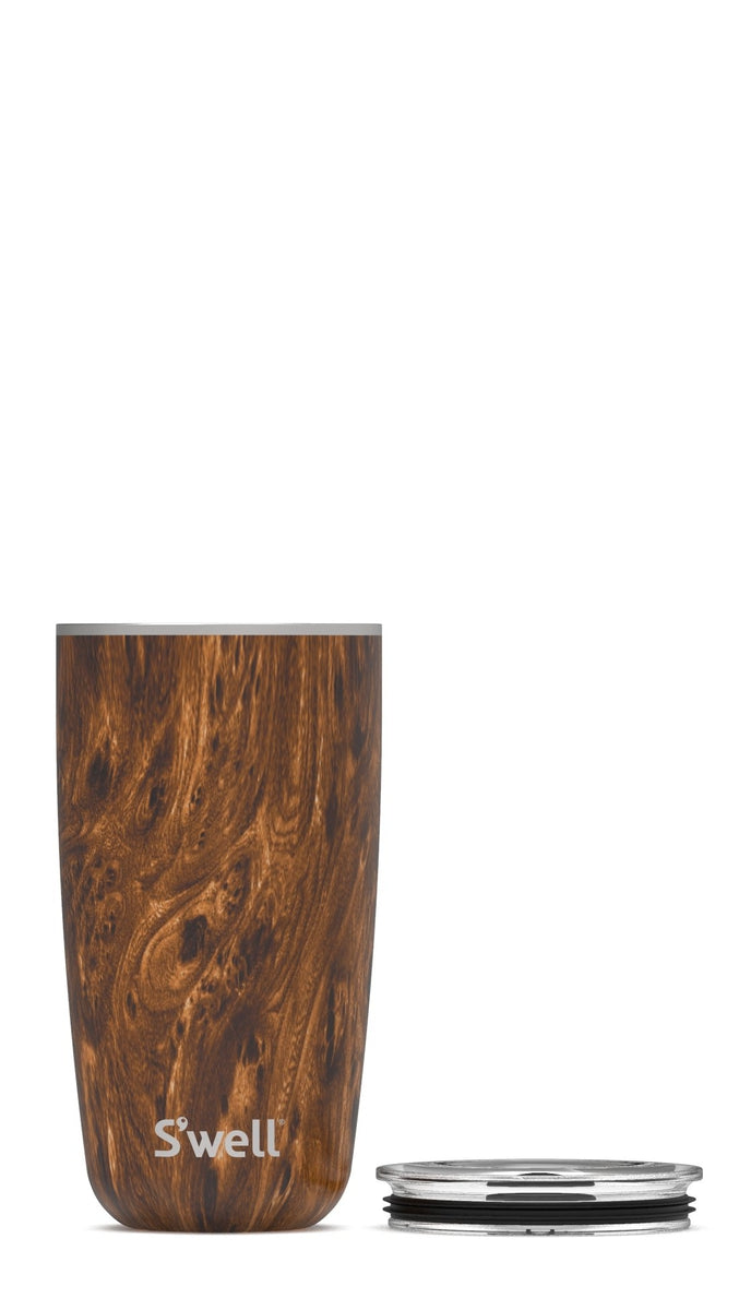 Swell - Tumbler With Lid in Teakwood - 18oz