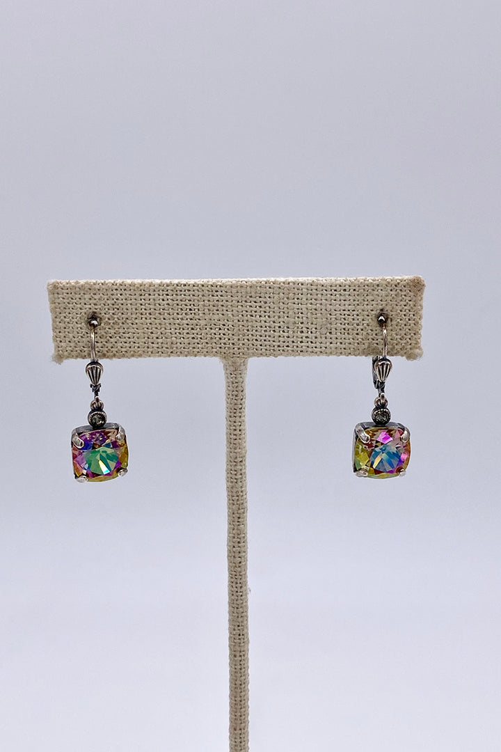 La Vie Parisienne - Ultra Coco Swarovski Crystal Leverback Hanging Stud Earrings