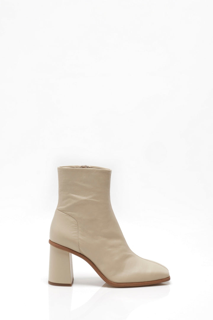 Free People - Sienna Ankle Boots in Buttercream