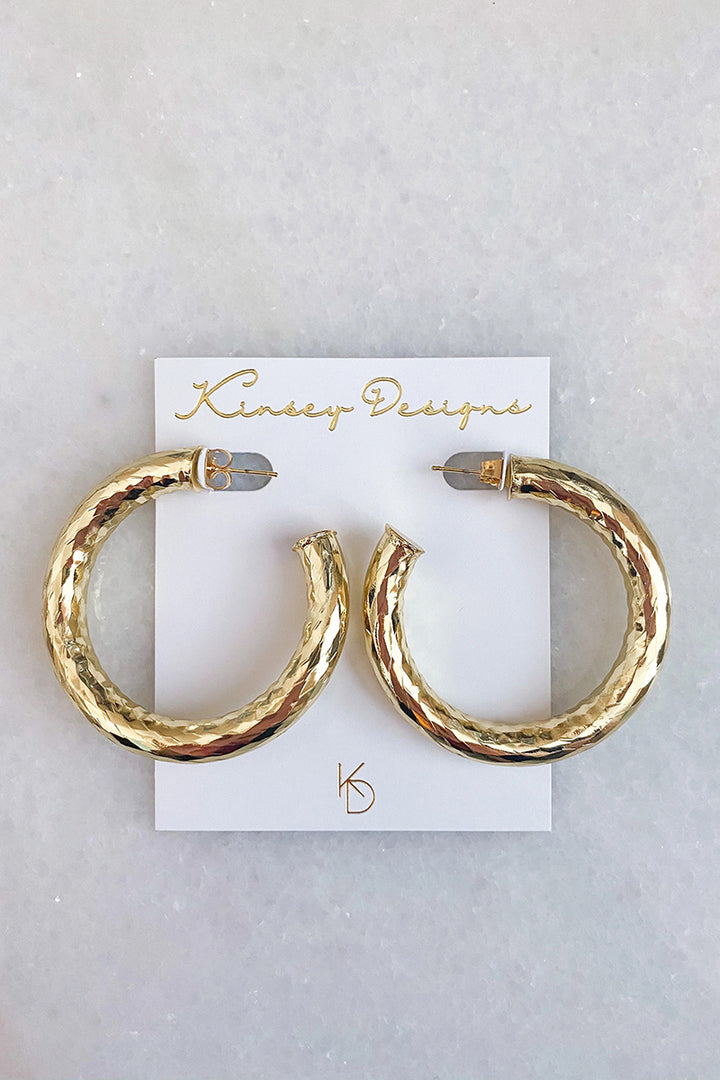 Kinsey Designs - Jasmine Hoops Large