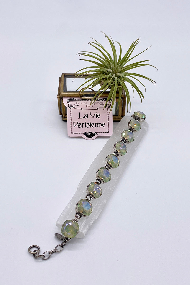 La Vie Parisienne - Swarovski Crystal Bracelet - Pacific Opal